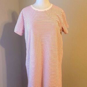 Marine‎ layer Reece striped dress size medium.